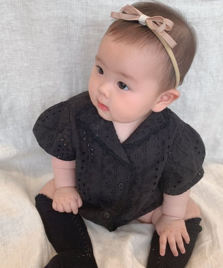 即納soft ribbon hair band