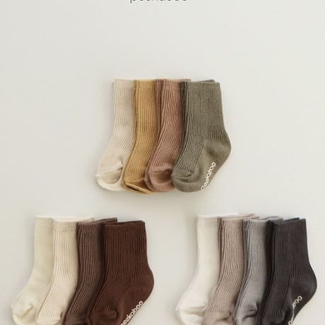 即納color lib socks set
