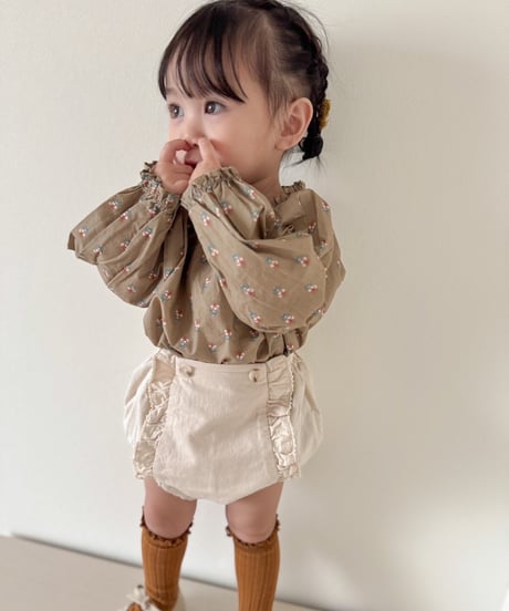 即納mini beige   Smoke blouse