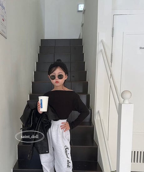 即納Boat neck tops