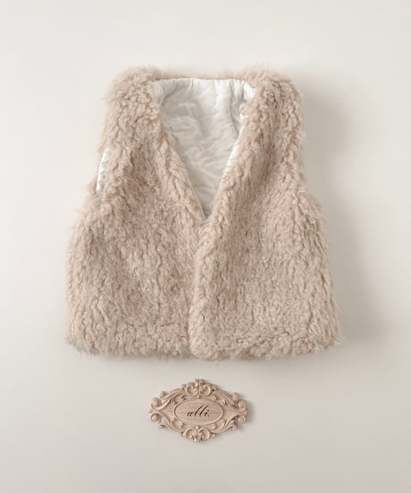 即納poodle  vest