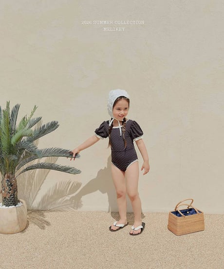 予約 melikey Mini dot swimming suit