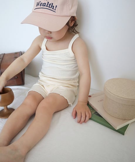 即納back cross camisole set up