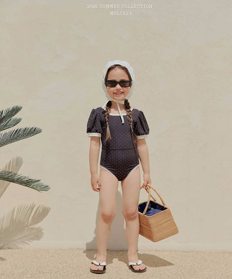 予約 melikey Mini dot swimming suit