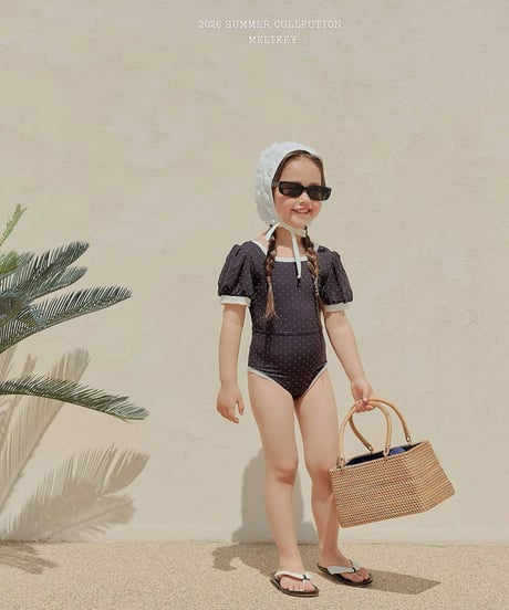 予約 melikey Mini dot swimming suit