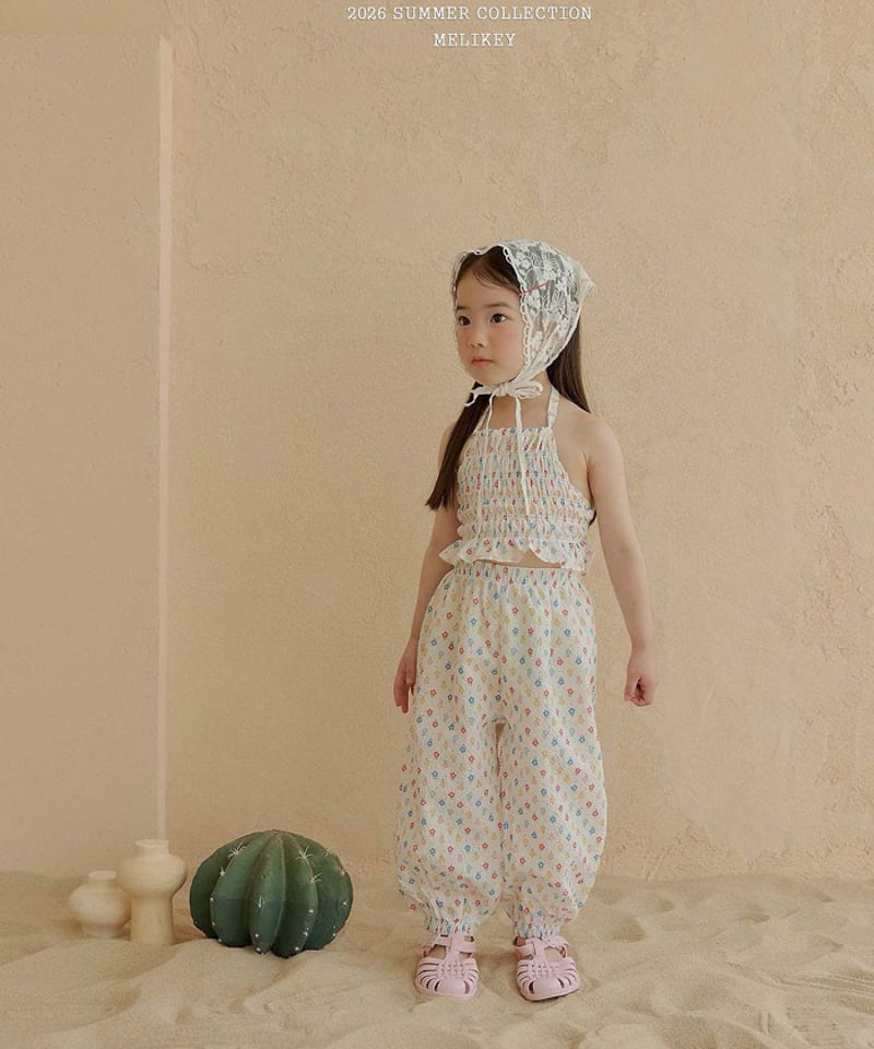 予約 melikey Jelly flower jogger pants | alli.