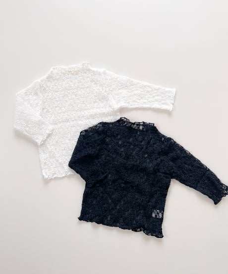 即納Baby Sheer Lace tee