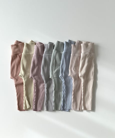 即納baby color sarrouel  leggings