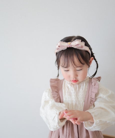 即納veil ribbon headband