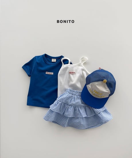 即納 bonito Ribbed Layered Sleeveless Top