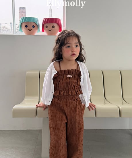 予約Elly Molly Popcorn wide pants