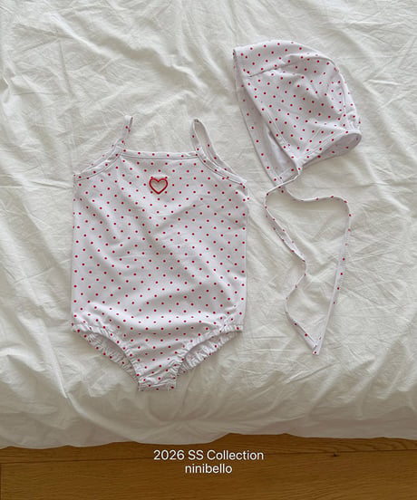 予約ninibello Candy dot swimwear