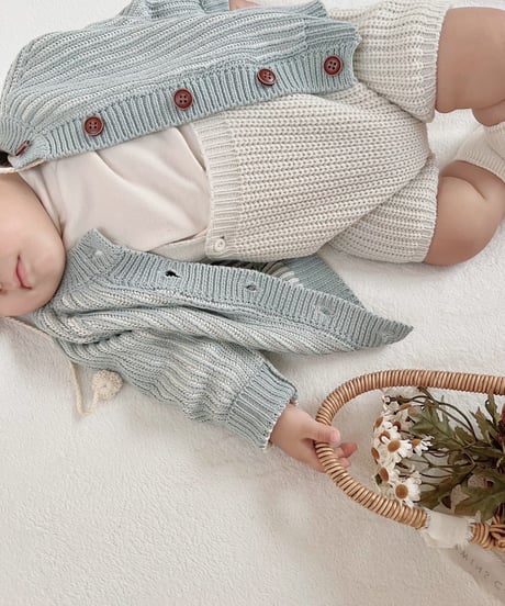 即納aosta Knit Overalls