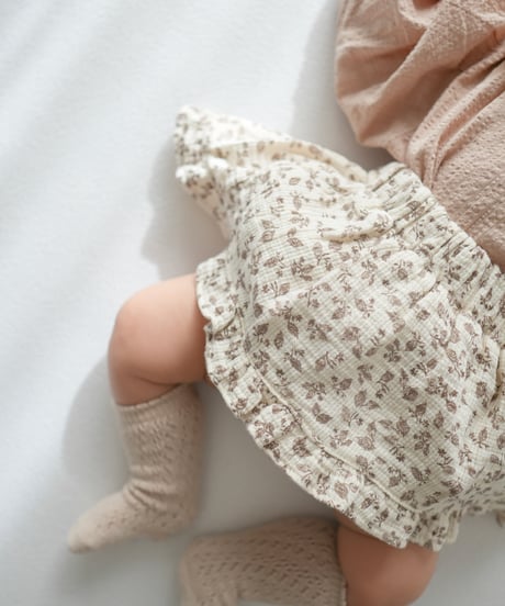 即納 petit flower frill skirt