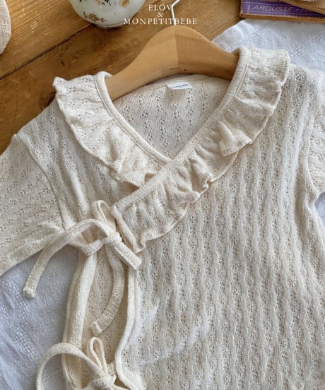 即納 mon petit bebe Lauren frill suit
