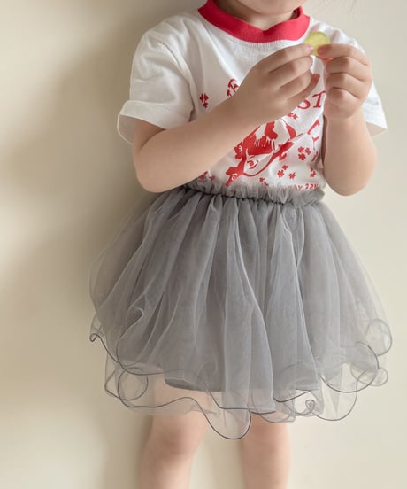即納tulle skirt pants