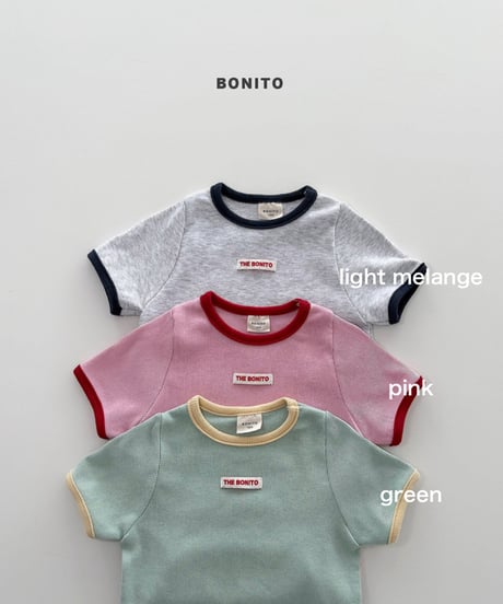 即納 bonito Baby Ribbed Rappa Suit