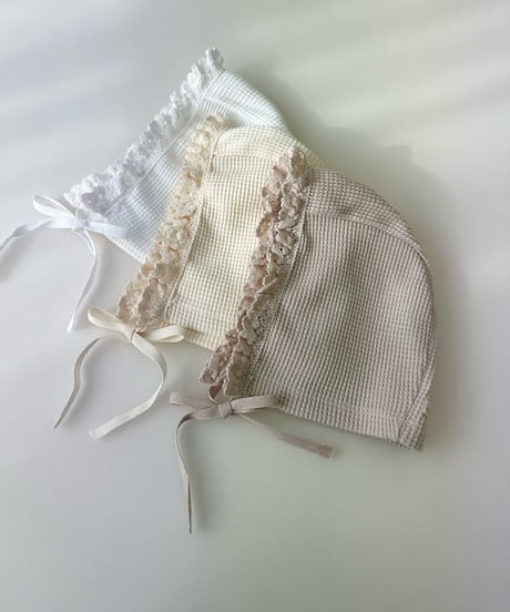 即納monbebe newborn waffle rompers set