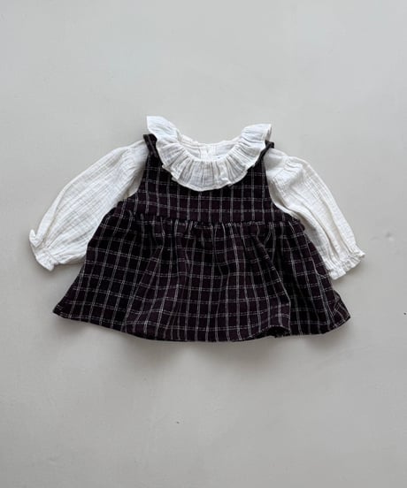 即納 mimi market Nougat Blanc blouse
