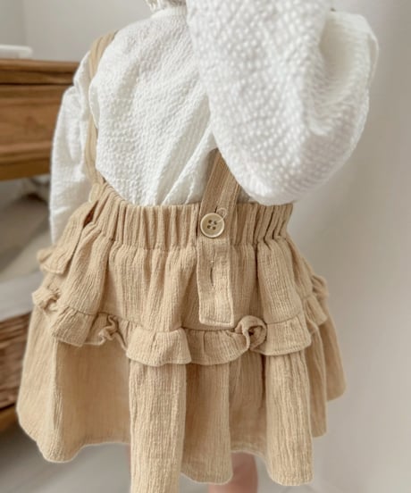 即納stand collar blouse