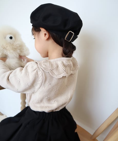 即納ribbon knit