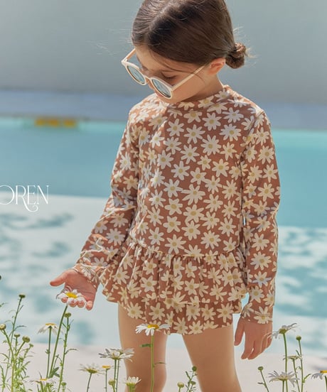 予約 OREN Solea Fleur Rash Guard