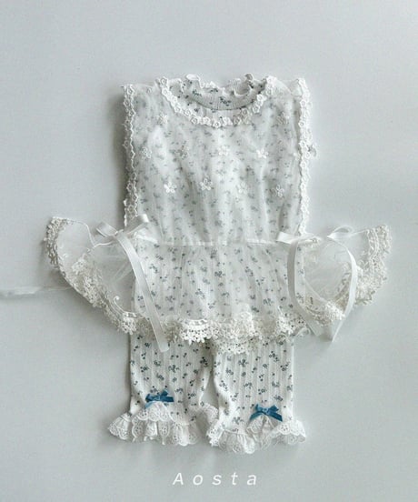 即納aosta lace vest