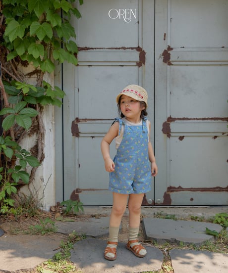 予約 OREN Camellia Jumper Overalls