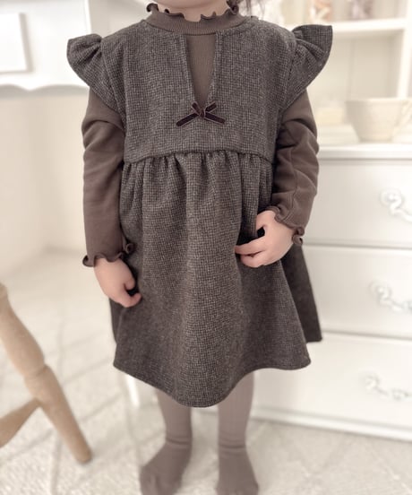 即納 valubebe Hairy wool One Piece(bebe)