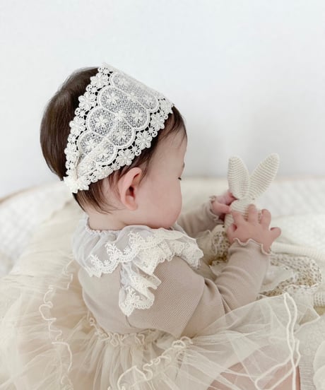 即納lace hair band 3Pset