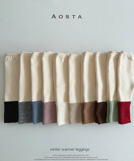 即納 aosta Warmer leggings