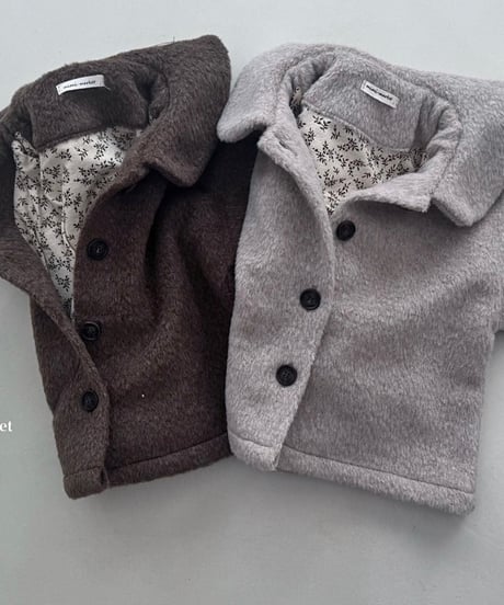 即納mimi wool coat