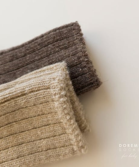 即納Doremi Ribbed Wool socks set