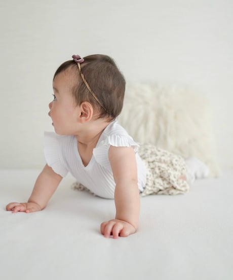 即納bebe nine And Summer frill tee