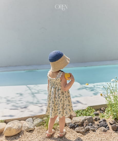 予約 OREN Rose Terry One Piece
