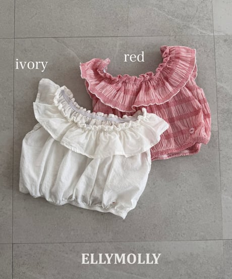 予約Elly Molly Blanche blouse