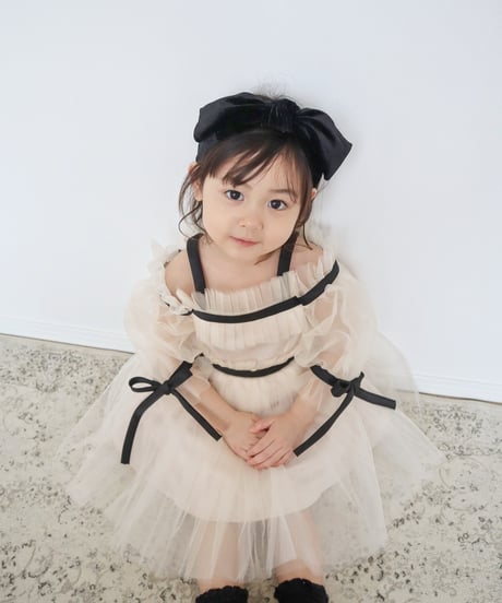 即納velours ribbon hairband
