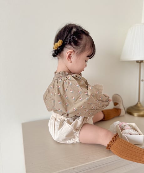 即納mini beige   Smoke blouse