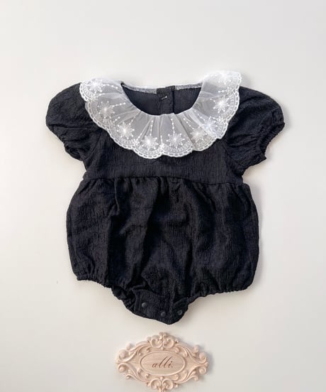 即納Emily Lace Collar Romper