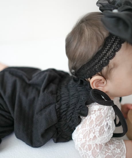 即納Baby Sheer Lace tee