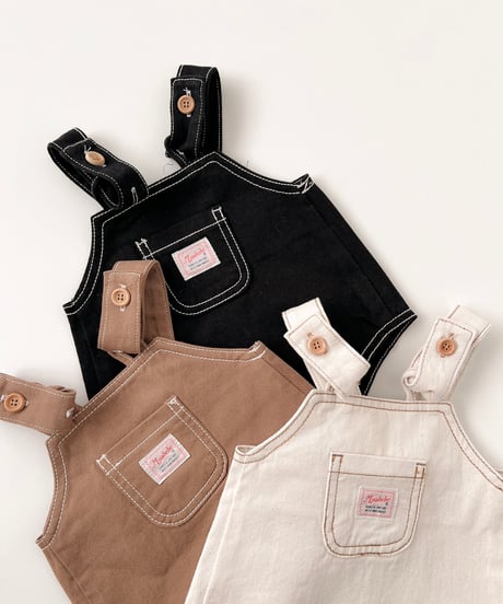 即納monbebe Monde suspender suit