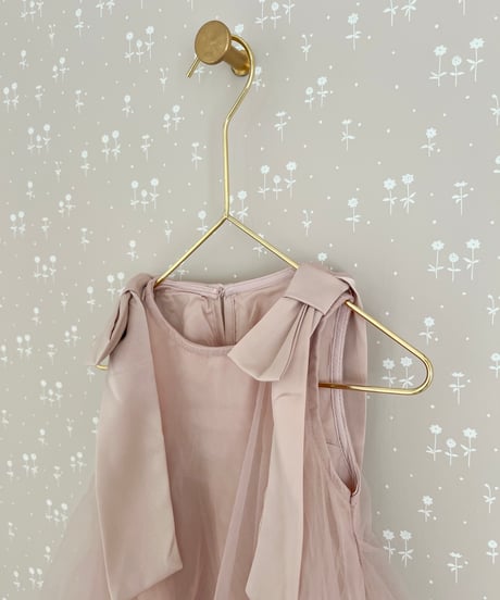 即納ribbon strap tutu dress