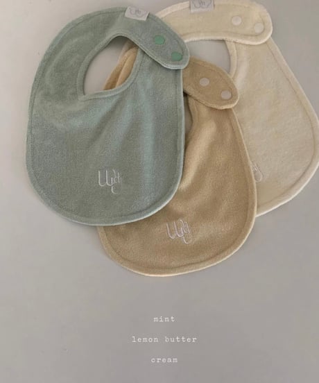 一部即納cloud terry bibs