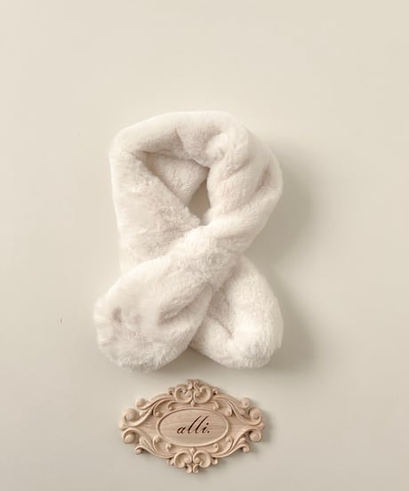 即納cross fur muffler