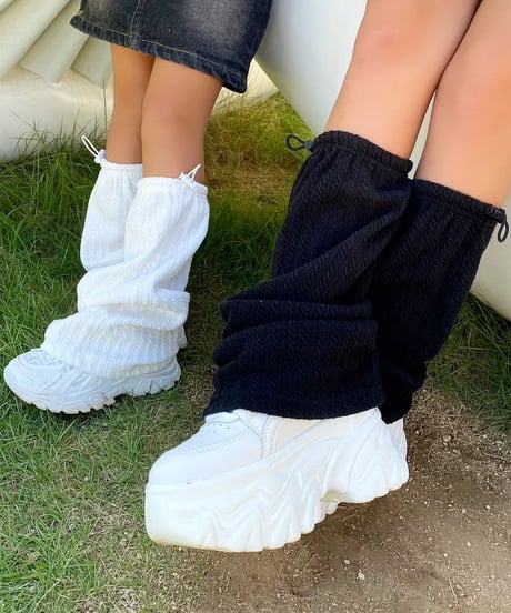 即納  leg warmers
