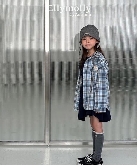 即納 EllyMolly Frilly High Socks