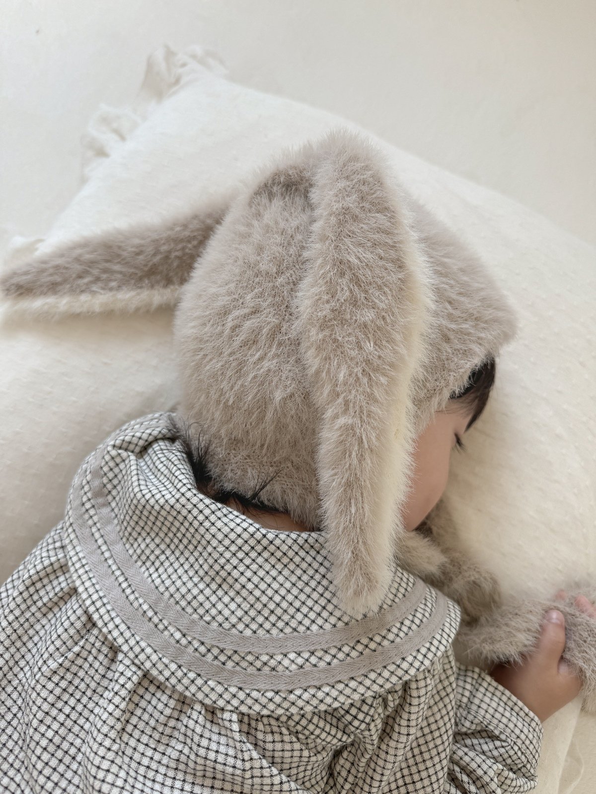 即納rabbit knit bonnet | alli.