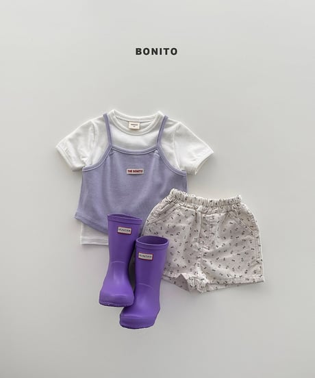 即納 bonito Color Span Tee
