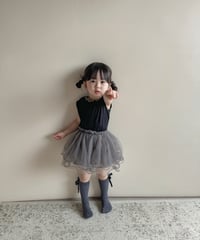 即納tulle skirt pants