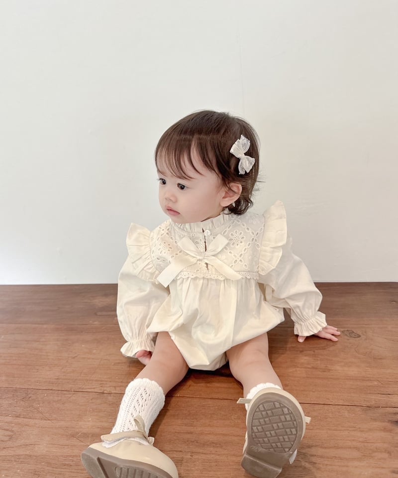 即納punching ribbon rompers | alli.